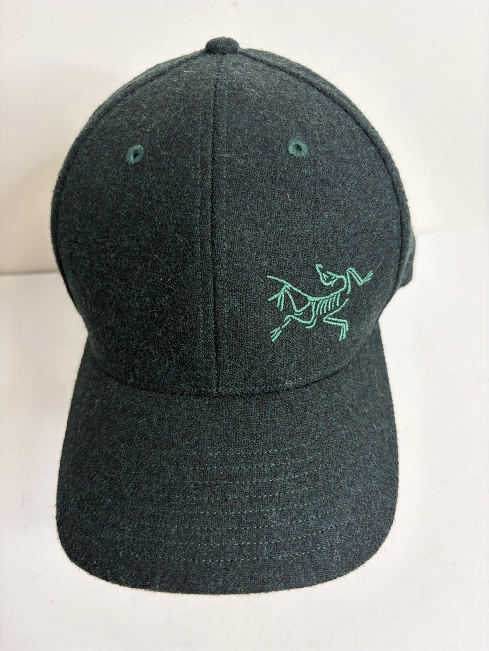 Arc'teryx Wool Ball Cap Mens Large XL Green Fitted Baseball Hat